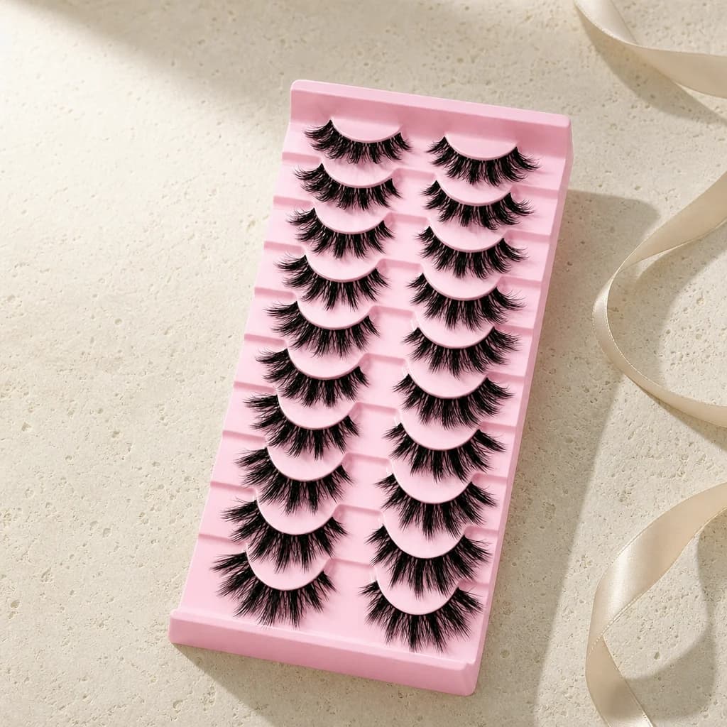 Natural Lashes · 10 Pairs